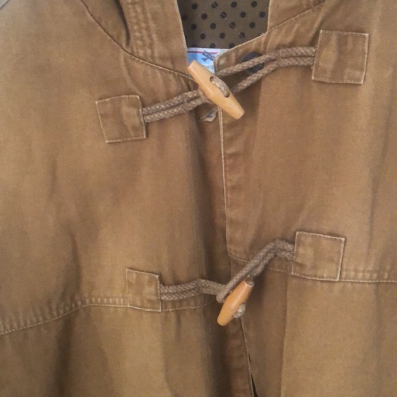 Aeropostale Brown Women’s Size Medium Jacket 🧥 100% Percent Cotton - Picture 3 of 10